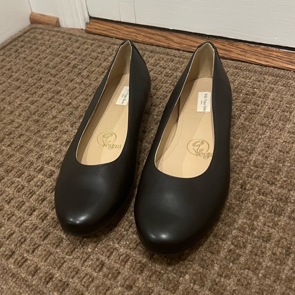 Will’s Vegan Black Women's Flats
